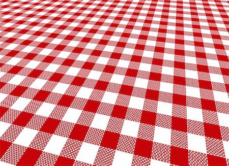 simsearch:400-05297007,k - Checked patterned tablecloth Foto de stock - Super Valor sin royalties y Suscripción, Código: 400-04052242