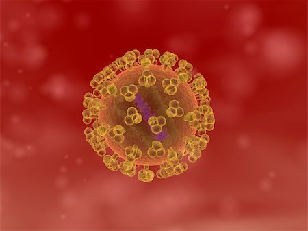 simsearch:400-03993646,k - 3d rendered close up of an isolated hi virus Stock Photo - Budget Royalty-Free & Subscription, Code: 400-04053389