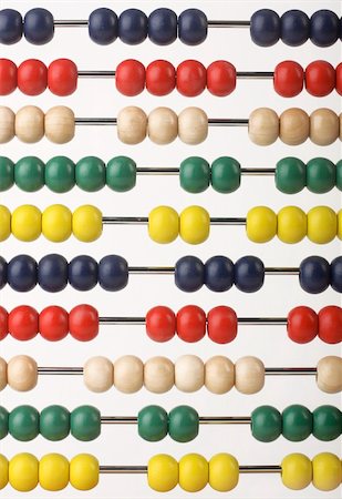 simsearch:400-05682310,k - Abacus caclulator with colored beads Stockbilder - Microstock & Abonnement, Bildnummer: 400-04064005