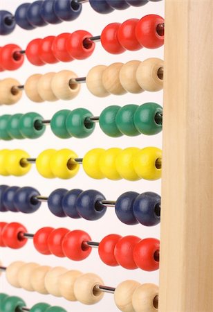 simsearch:400-05682310,k - Abacus caclulator with colored beads Stockbilder - Microstock & Abonnement, Bildnummer: 400-04064006