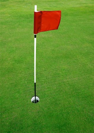 simsearch:400-05370464,k - Putting green on a golfcourse Stock Photo - Budget Royalty-Free & Subscription, Code: 400-04064181