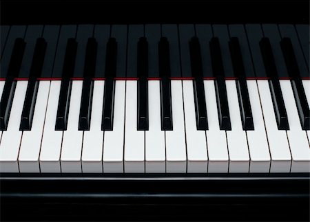 simsearch:400-04059260,k - Grand piano ebony and ivory keys Stockbilder - Microstock & Abonnement, Bildnummer: 400-04064261