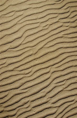 Waves pattern in beach sand Foto de stock - Royalty-Free Super Valor e Assinatura, Número: 400-04064307