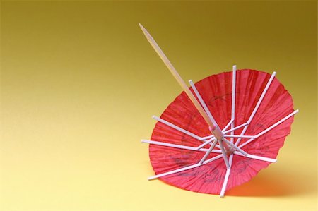 asian cocktail umbrella Stock Photo - Budget Royalty-Free & Subscription, Code: 400-04064632