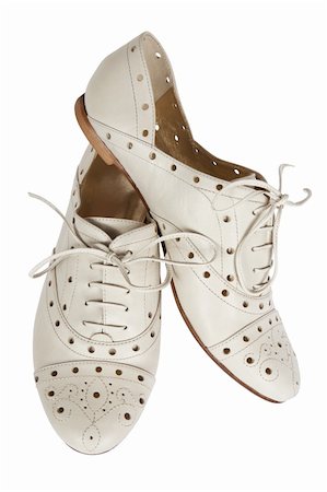 simsearch:400-04492880,k - Fashionable low shoes on a white background Photographie de stock - Aubaine LD & Abonnement, Code: 400-04065703
