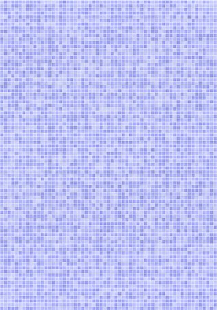 purple and blue tiles - Bathroom wall with small, purple-blue mosaic tiles Foto de stock - Super Valor sin royalties y Suscripción, Código: 400-04066120