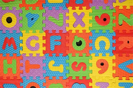 simsearch:400-04066144,k - multi colored alphabet puzzle background Stock Photo - Budget Royalty-Free & Subscription, Code: 400-04066143