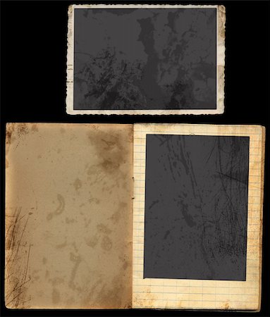 vintage paper frames Fotografie stock - Microstock e Abbonamento, Codice: 400-04066871