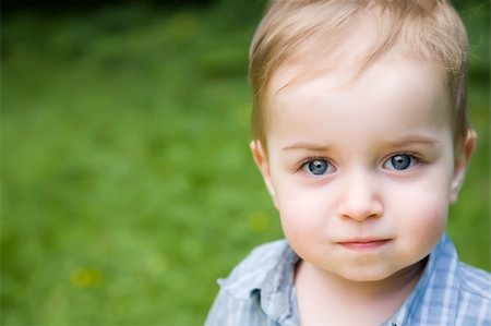 Close-up Portrait Of Little Kid Stock Photo - Budget Royalty-Free & Subscription, Code: 400-04069247