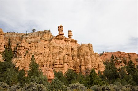 Bryce Canyon National Park, Pepper and Salt Photographie de stock - Aubaine LD & Abonnement, Code: 400-04060734