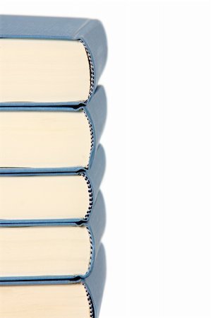 simsearch:400-05254227,k - stack of books on white background Photographie de stock - Aubaine LD & Abonnement, Code: 400-04061322