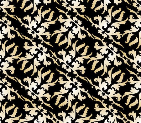 simsearch:400-04284777,k - seamless floral background (repeating top to down and left to right) Photographie de stock - Aubaine LD & Abonnement, Code: 400-04061519
