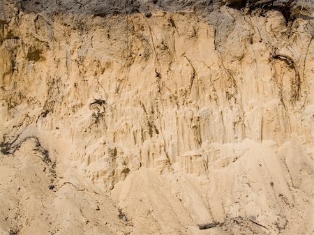 dragunov (artist) - The sand cliff texture pattern Stock Photo - Budget Royalty-Free & Subscription, Code: 400-04061979