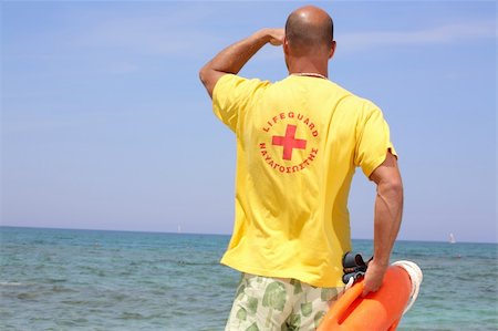 simsearch:400-04316574,k - male lifeguard on duty Stock Photo - Budget Royalty-Free & Subscription, Code: 400-04063507