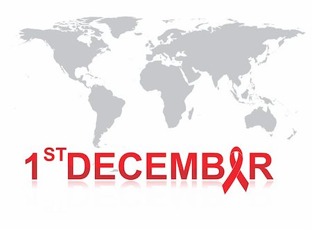 1st December world aids awareness day Foto de stock - Super Valor sin royalties y Suscripción, Código: 400-04076026