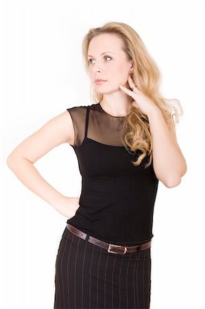 simsearch:400-04780842,k - a glamorous looking woman dressed in office style clothes Stock Photo - Budget Royalty-Free & Subscription, Code: 400-04076590