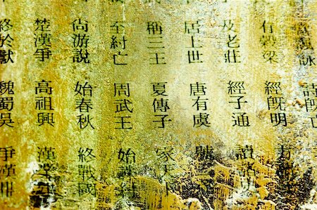 simsearch:400-05901900,k - ancient chinese words on grunge background Stock Photo - Budget Royalty-Free & Subscription, Code: 400-04077042