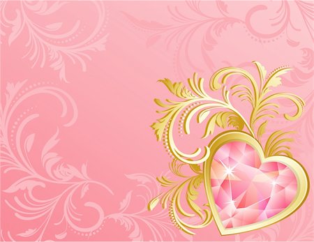 simsearch:400-05736913,k - Vector illustration - valentine's day background Photographie de stock - Aubaine LD & Abonnement, Code: 400-04079027