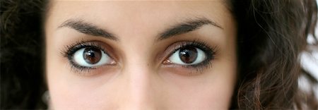 simsearch:400-04552932,k - Eyes of a beautiful middle eastern girl Stock Photo - Budget Royalty-Free & Subscription, Code: 400-04079496