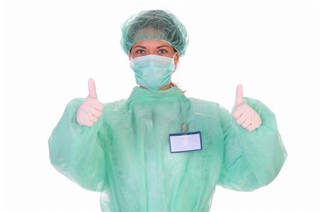 simsearch:400-07754312,k - Details an successful healthcare worker on white background Photographie de stock - Aubaine LD & Abonnement, Code: 400-04070834