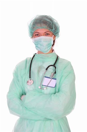 simsearch:400-07754312,k - Details an successful healthcare worker on white background Photographie de stock - Aubaine LD & Abonnement, Code: 400-04070841