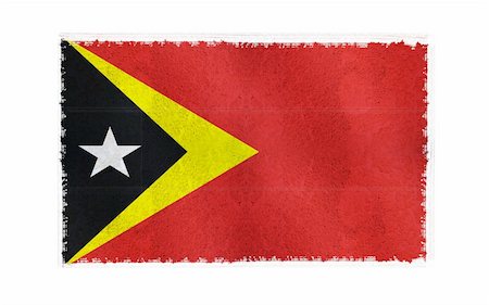 Flag of East Timor on old wall background, vector wallpaper, texture, banner, illustration Photographie de stock - Aubaine LD & Abonnement, Code: 400-04072006