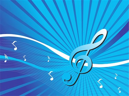 simsearch:400-04618846,k - music background with different notes on the blue background, wallpaper Stock Photo - Budget Royalty-Free & Subscription, Code: 400-04072303