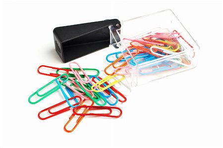 simsearch:400-07291516,k - A colorful paper clips. Shallow depth of field Foto de stock - Super Valor sin royalties y Suscripción, Código: 400-04072969