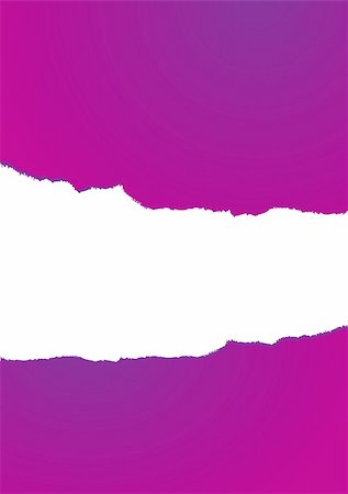 simsearch:400-05197870,k - Teared purple pattern paper. Vector art Fotografie stock - Microstock e Abbonamento, Codice: 400-04084550