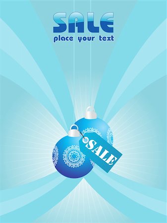 simsearch:400-05341250,k - christmas discount sale, blue vector illustration Stock Photo - Budget Royalty-Free & Subscription, Code: 400-04087308