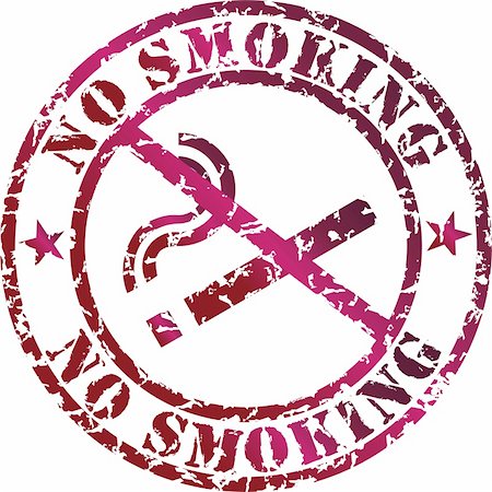 smoking prohibited sign symbol image - Vector no smoking stamp with red ink Stock Photo - Budget Royalty-Free & Subscription, Code: 400-04088127