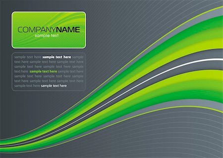 simsearch:400-04102704,k - Green wave on gray, background, mesh gradient Photographie de stock - Aubaine LD & Abonnement, Code: 400-04088484