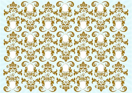 Abstract wallpaper pattern. Vector Stock Photo - Budget Royalty-Free & Subscription, Code: 400-04089223