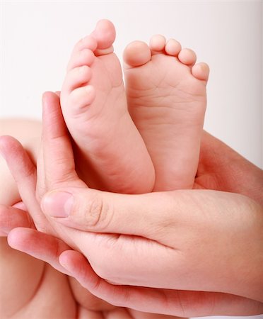 simsearch:400-04235194,k - Detail of newborn's feet in mother's hands - shallow DOF Stock Photo - Budget Royalty-Free & Subscription, Code: 400-04080735