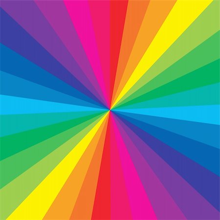 Rainbow color makes a very colorful background Stock Photo - Budget Royalty-Free & Subscription, Code: 400-04081776