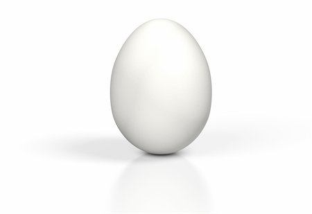 egg with jewels - white egg isolated on white background Stock Photo - Budget Royalty-Free & Subscription, Code: 400-04082495