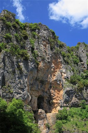 Village of Zagoria Epirus Greece - The deepest canyon in the world Fotografie stock - Microstock e Abbonamento, Codice: 400-04094506