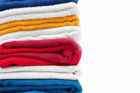 simsearch:400-06564793,k - Pile of colorful towels Photographie de stock - Aubaine LD & Abonnement, Code: 400-04095703