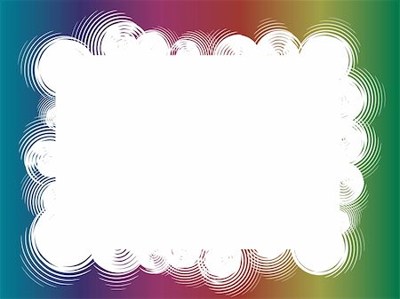 simsearch:400-05244929,k - abstract rainbow circle background. Vector Stock Photo - Budget Royalty-Free & Subscription, Code: 400-04096432