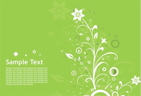 simsearch:400-05235690,k - abstract floral retro background with place for your sample text Stock Photo - Budget Royalty-Free & Subscription, Code: 400-04096504
