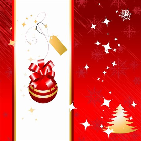 simsearch:400-08411358,k - Christmas background for your design Foto de stock - Super Valor sin royalties y Suscripción, Código: 400-04099872