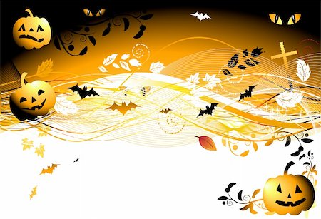 simsearch:400-09081867,k - Halloween night background Fotografie stock - Microstock e Abbonamento, Codice: 400-04099935