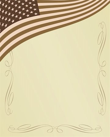 simsearch:400-04497095,k - American patriotic background fully editable vector illustration Stockbilder - Microstock & Abonnement, Bildnummer: 400-04090131