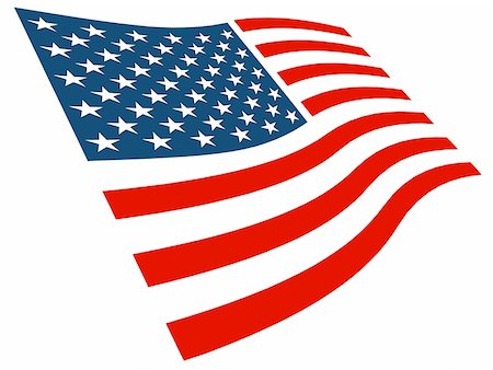 simsearch:400-07558325,k - American Flag Graphic vector illustration Photographie de stock - Aubaine LD & Abonnement, Code: 400-04090133