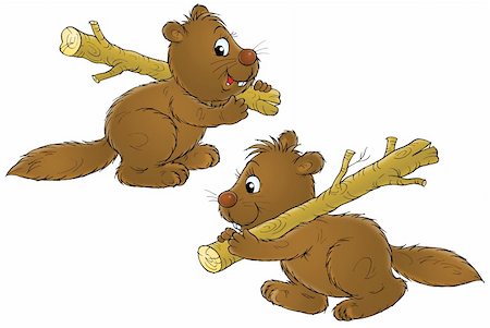 Clip-art / children’s book illustration for your design Stockbilder - Microstock & Abonnement, Bildnummer: 400-04091437