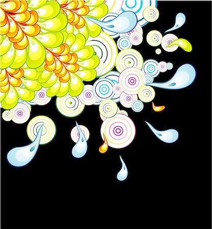 simsearch:400-05704637,k - Flower Abstract fanstasy colorful background Foto de stock - Super Valor sin royalties y Suscripción, Código: 400-04104197