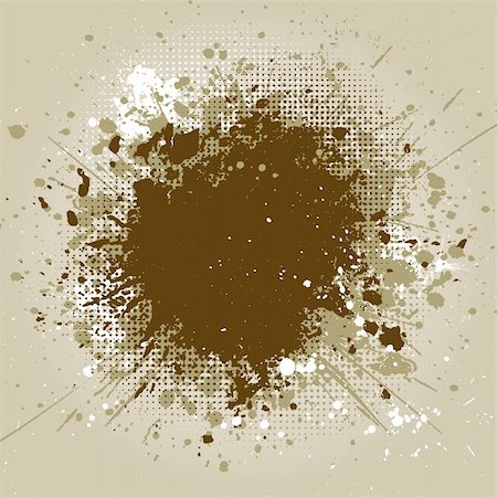 simsearch:400-04075629,k - Grunge splat background Stock Photo - Budget Royalty-Free & Subscription, Code: 400-04105286