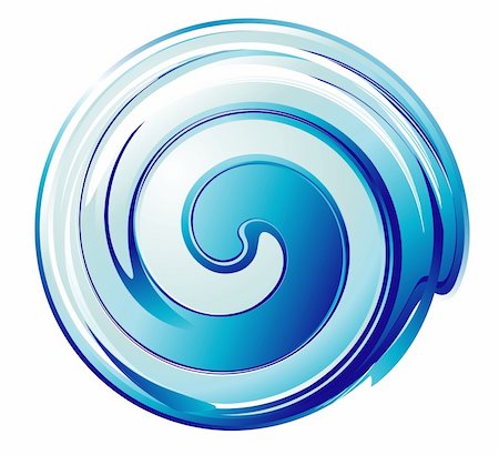 simsearch:400-04370982,k - An abstract Blue Spiral design background Photographie de stock - Aubaine LD & Abonnement, Code: 400-04106231