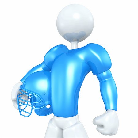 simsearch:400-04919930,k - A 3D Football Player Concept And Presentation Figure Foto de stock - Royalty-Free Super Valor e Assinatura, Número: 400-04107143