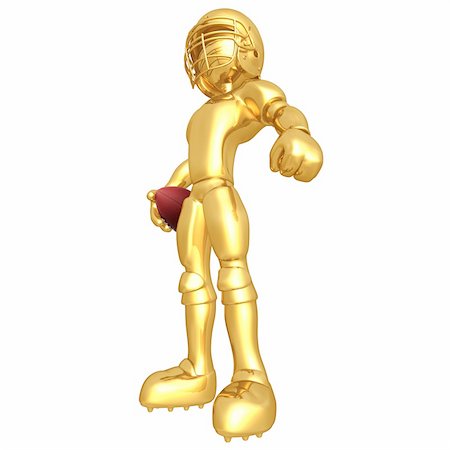 simsearch:400-04919930,k - A 3D Football Player Concept And Presentation Figure Foto de stock - Royalty-Free Super Valor e Assinatura, Número: 400-04107159